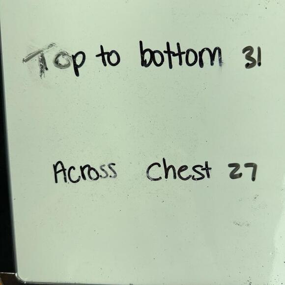 Catherines top 1x red plaid check 3/4 sleeve plus office career business fall - Picture 2 of 4